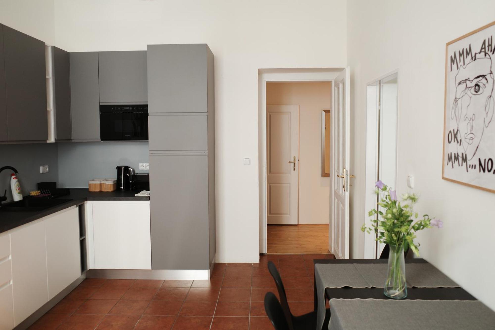 Apartment Dusni Superior Praag Buitenkant foto